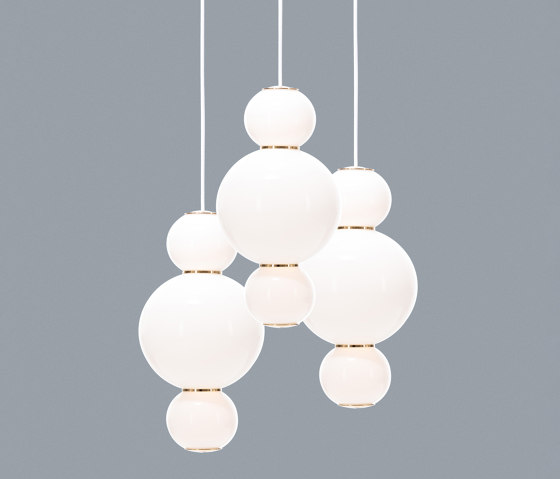 Pearls Chandelier 3 | Pendelleuchten | Formagenda