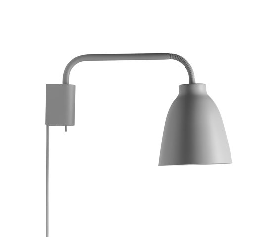 Caravaggio™ Read | Wall lamp | Grey25 | Lámparas de pared | Fritz Hansen