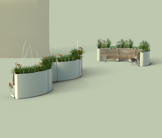 Planter Divider | Pots de fleurs | Green Furniture Concept
