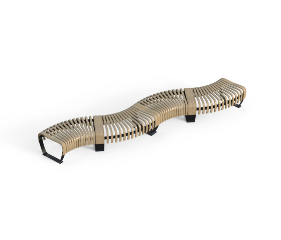 Nova C Bench Wiggly configuration | Canapés | Green Furniture Concept