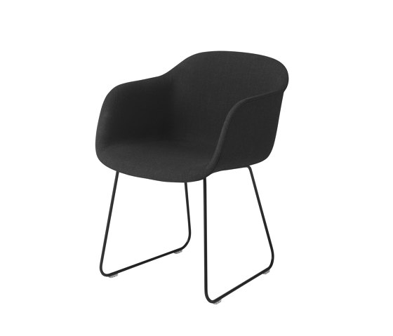 Fiber Armchair | Sled Base | Textile | Chairs | Muuto