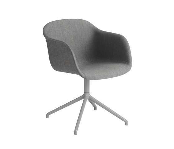 Fiber Armchair | Swivel Base | Textile | Chairs | Muuto