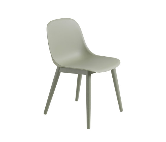 Fiber Side Chair | Wood Base | Sillas | Muuto