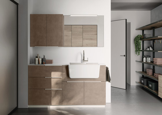 Spazio Time 8 | Wall cabinets | Ideagroup