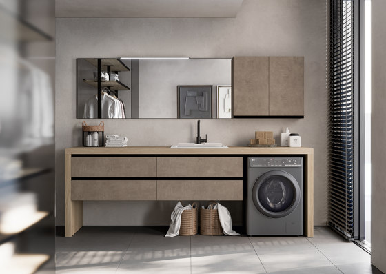 Spazio Time 5 | Wall cabinets | Ideagroup