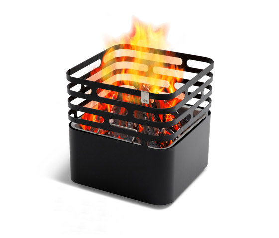 CUBE Fire basket black | Bracieri cesto | höfats