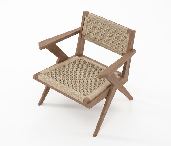 Tribute EASY CHAIR with WOVEN DANISH PAPER CORD | Fauteuils | Karpenter