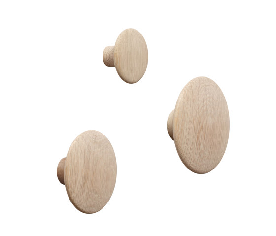Dots Wood | Ganchos simples | Muuto