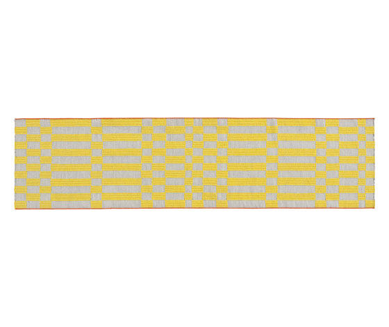 Bandas Single Rug B Yellow 13 | Tapis / Tapis de designers | GAN