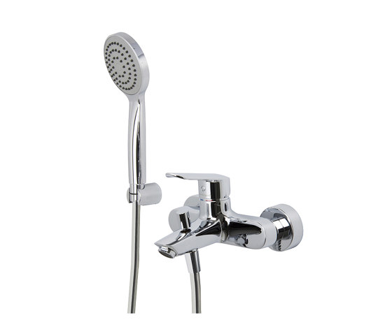 Spot F3004 | Mezclador para bañera con set de ducha | Grifería para bañeras | Fima Carlo Frattini