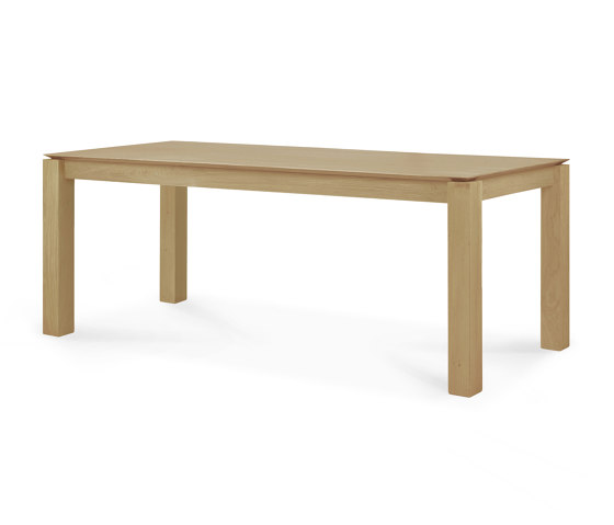 Slice | Oak dining table - legs 10 x 10 cm | Esstische | Ethnicraft