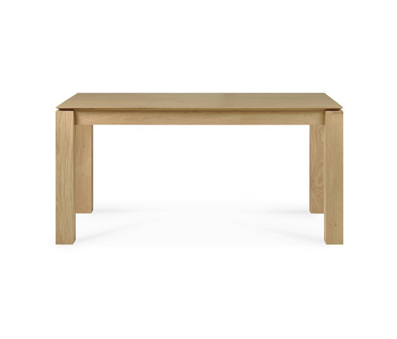 Slice | Oak extendable dining table - legs 10 x 10 cm | Dining tables | Ethnicraft