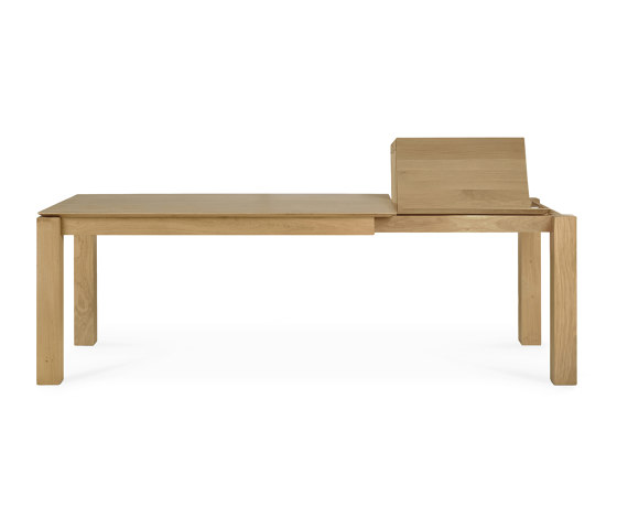 Slice | Oak extendable dining table - legs 10 x 10 cm | Tavoli pranzo | Ethnicraft
