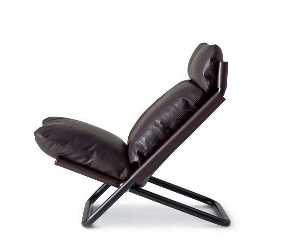 Cross Armchair - High Backrest Leather Version | Armchairs | ARFLEX