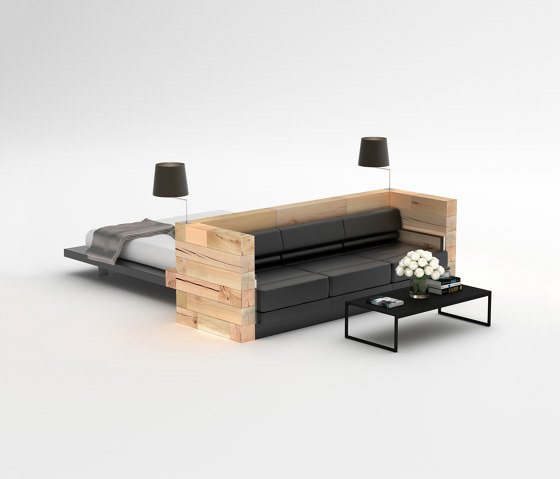 CRAFTWAND® - headboard mixed with sofa design | Cabeceros | Craftwand