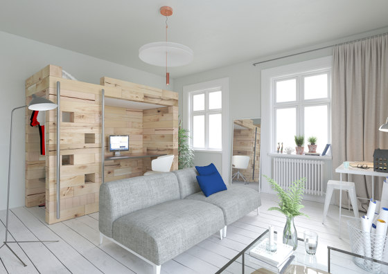 CRAFTWAND® - cabin bed teens design | Letti | Craftwand