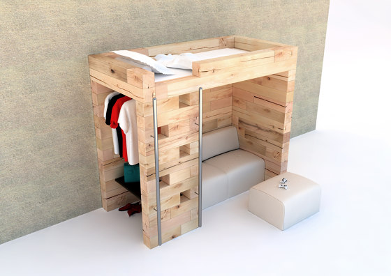 CRAFTWAND® - cabin bed teens design | Lits | Craftwand