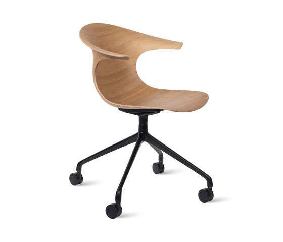 Loop 3D Wood Swiwel with Castors | Chairs | Infiniti