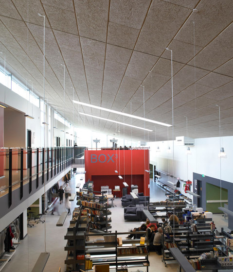 Troldtekt® Plus | Acoustic panel with sealed mineral wool | Acoustic ceiling systems | Troldtekt