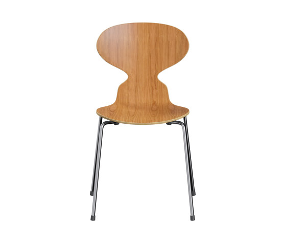 Ant™ | Chair | 3101 | Cherry veneer | Chrome base | Sedie | Fritz Hansen