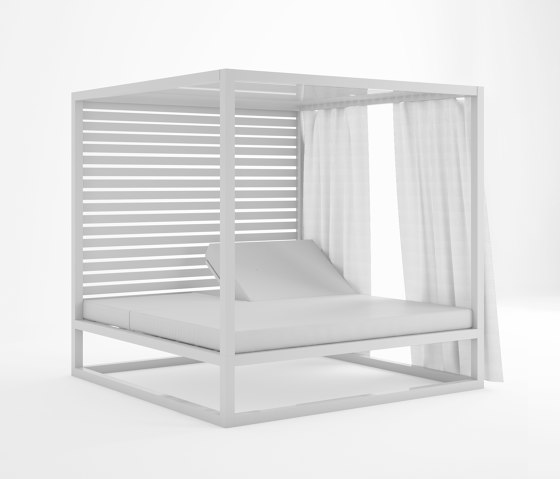 Daybed Elevated Fixed Slats | Sun loungers | GANDIABLASCO