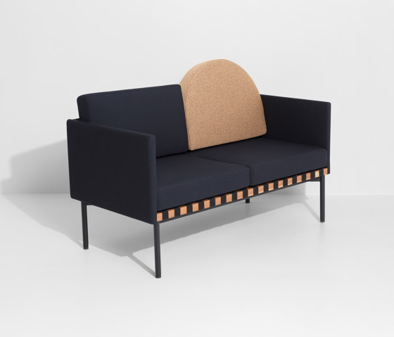 Grid | 2 seater sofa with armrests | Sofás | Petite Friture