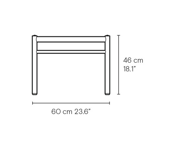 OW449 | Colonial Coffee Table | 60x60 | Tables basses | Carl Hansen & Søn