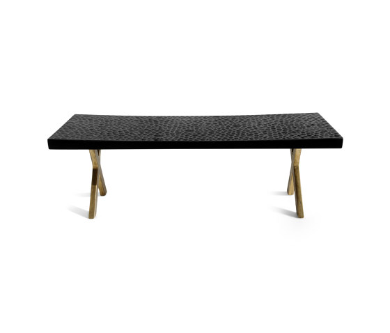 Touch Bench (with bronze legs) | Panche | Zanat