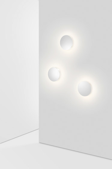 LID Wall | front genuine glass opal | Lámparas de pared | serien.lighting
