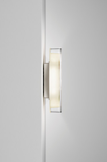 LID Wall | aluminum champagne anodized | Wall lights | serien.lighting