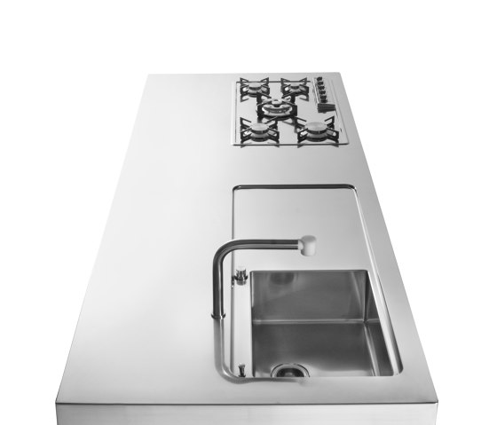 Washing and cooking elements I-LC250-C90+L60+F90/1 | Cocinas compactas | ALPES-INOX