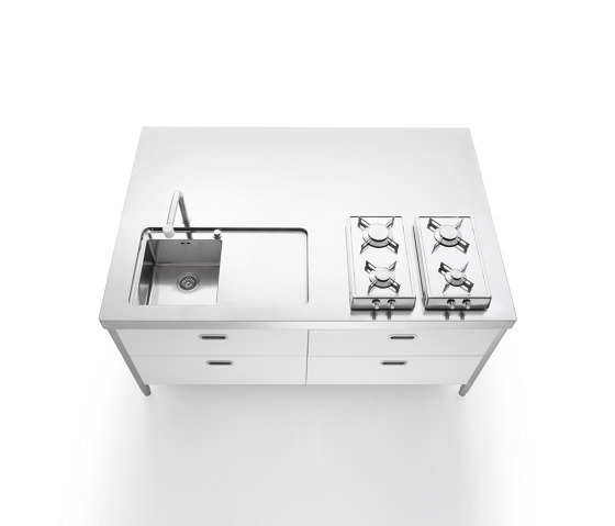 Washing and cooking elements I-LC190-C90+C90/1 | Cocinas compactas | ALPES-INOX