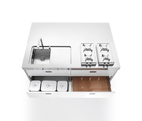 Washing and cooking elements I-LC190-C90+C90/1 | Compact kitchens | ALPES-INOX