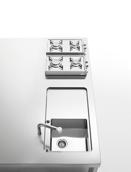 Washing and cooking elements I-LC190-C90+C90/1 | Cocinas compactas | ALPES-INOX