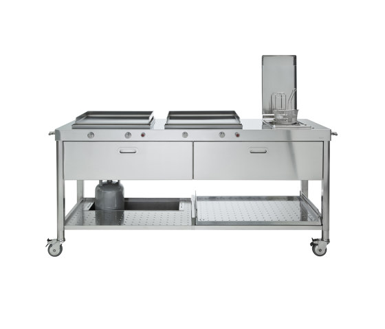 Outdoor kitchens OUT190-C90+C90/1 | Cuisines modulaires | ALPES-INOX