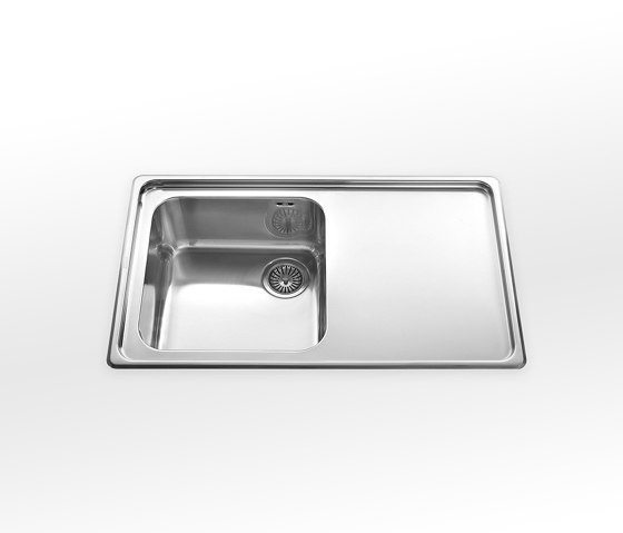 Built-in sink Basic 87/1V1SL | Kitchen sinks | ALPES-INOX