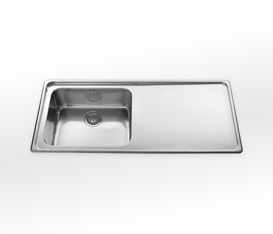 Built-in sink Basic 117/1V1SL | Kitchen sinks | ALPES-INOX