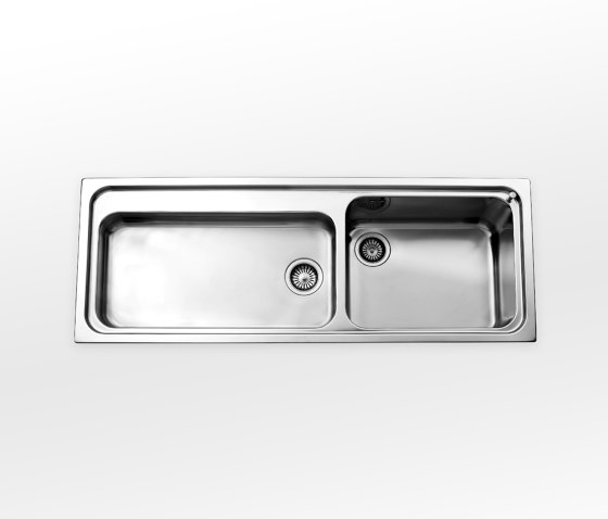 Countertop sinks radius 60 A5-5133/1V1V8 | Kitchen sinks | ALPES-INOX