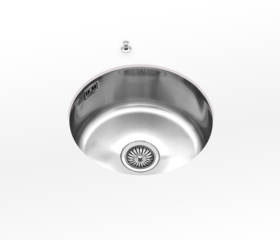 Vasche sottopiano tonde VS 40 | Lavelli cucina | ALPES-INOX