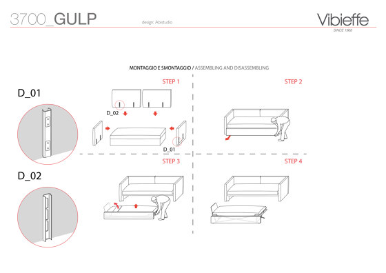 3700 Gulp Canapé-lit | Canapés | Vibieffe