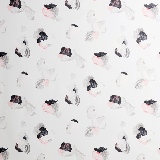 Minerals | Black-pink wallpaper | Revestimientos de paredes / papeles pintados | Petite Friture