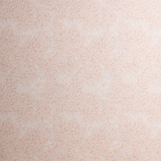 Volutes | Pink wallpaper | Wandbeläge / Tapeten | Petite Friture