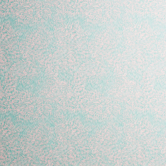 Volutes | Green wallpaper | Wandbeläge / Tapeten | Petite Friture