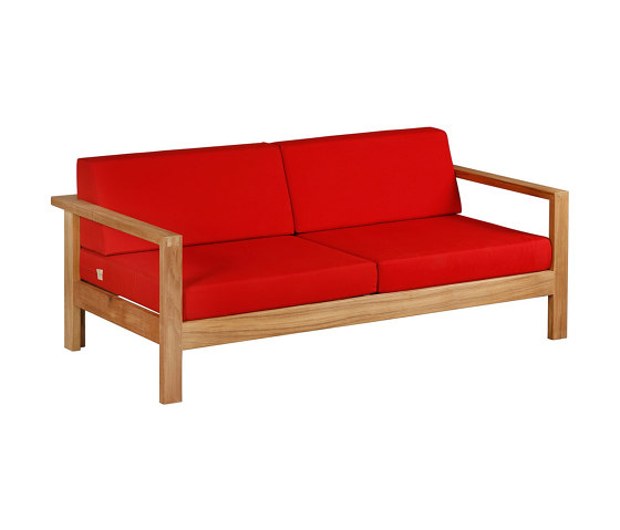 Linear Zweisitzer-Sofa mit Kissen | Sofas | Barlow Tyrie