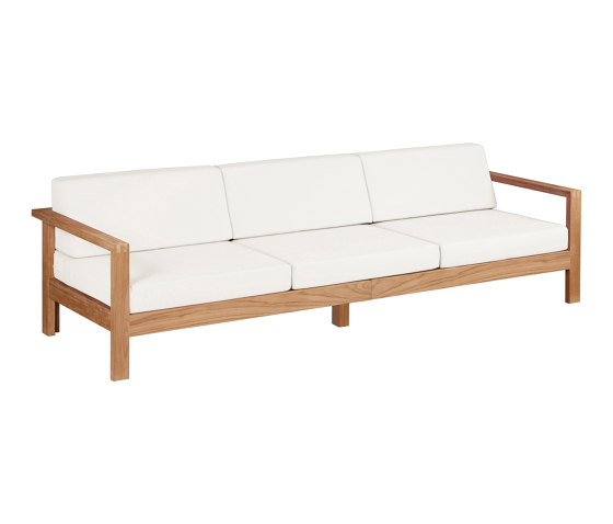Linear Dreisitzer-Sofa mit Kissen | Sofas | Barlow Tyrie
