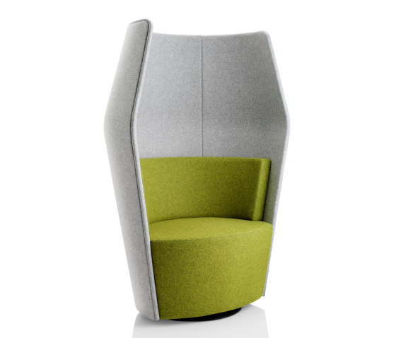 Peek upholstered with boo unit | Armchairs | Boss Design
