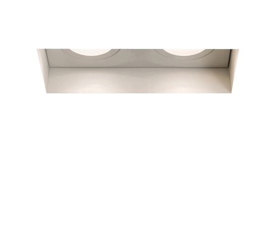 Trimless Twin Adjustable Fire-Rated | Matt White | Recessed ceiling lights | Astro Lighting