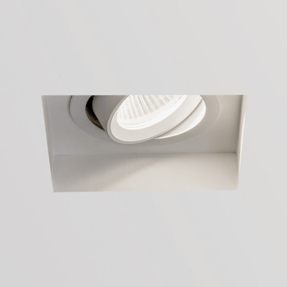 Trimless Square Adjustable LED | Textured White | Recessed ceiling lights | Astro Lighting