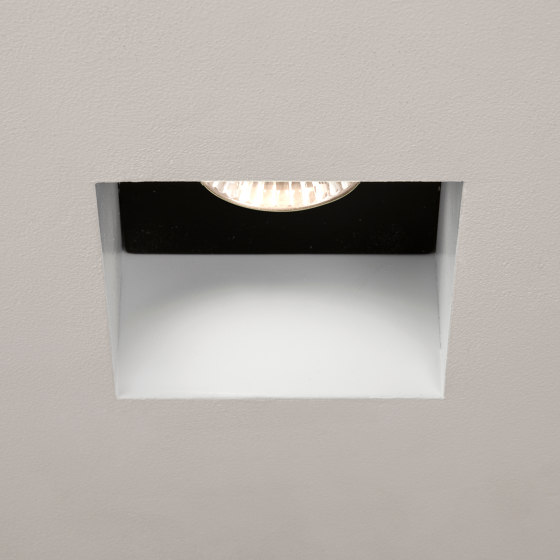 Trimless Square | Matt White | Recessed ceiling lights | Astro Lighting