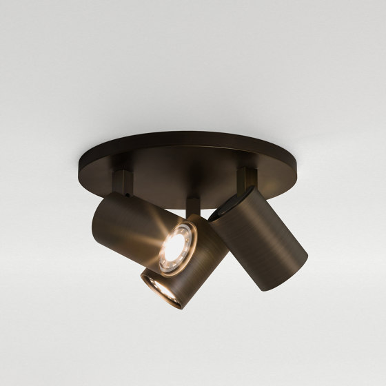 Ascoli Triple Round | Bronze | Plafonniers | Astro Lighting